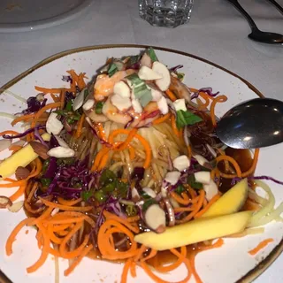Papaya Mango Salad with Prawn