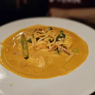 Red Curry with shrimp