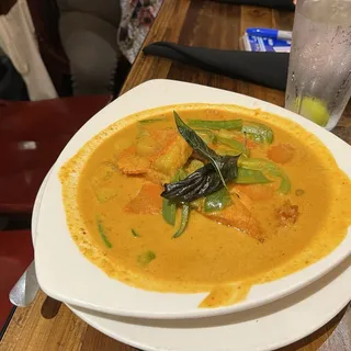 Mango Salmon with Curry
