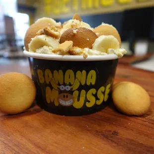 Old School Nilla wafer MOUSSE with bananas