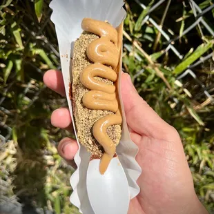 Halfie Peanut Butter Pie Banana