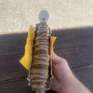 Make Your Own Banana Toffee, peanuts, peanut butter, and Nutella