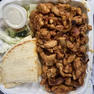 Chicken Shawarma Plate