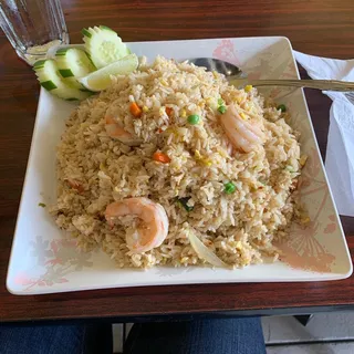Crab and Shrimp Fried Rice