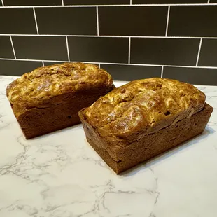Pumpkin Bread. Seasonal menu item.
