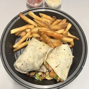 Blackened Chicken Wrap