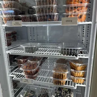 a variety of baked goods