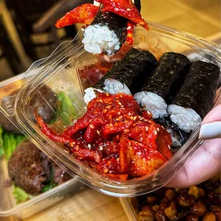 sushi and sashimi, food