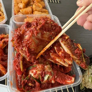 Raw Marinated Crab
