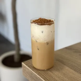 Iced Biscoff Latte