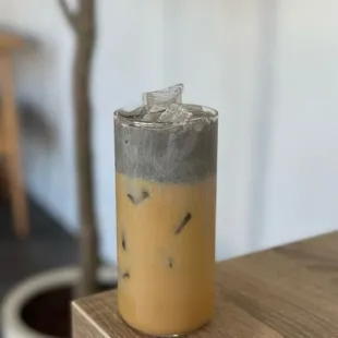 Iced Black Sesame Oat Latte