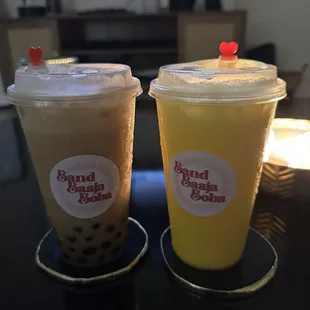 Iced Masala Chai (V/O) Mango Milk Tea