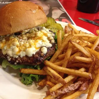 Spicy Bleu Buffalo Burger