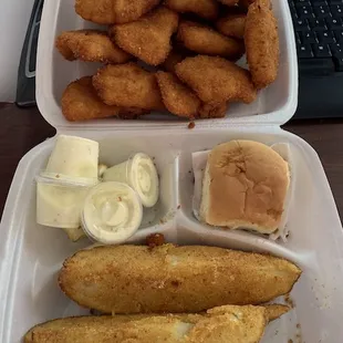 Can never have too much of Banda's fish!