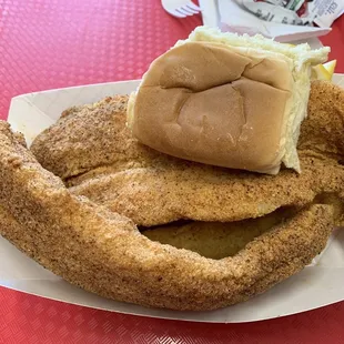 Double flounder. Huge pieces!!