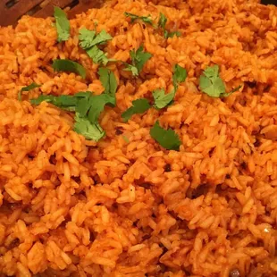 Orange rice