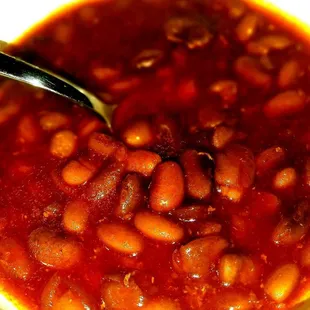 Our Mexican chilly beans