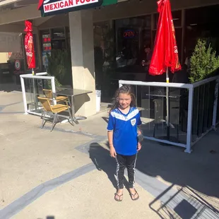 The store front.