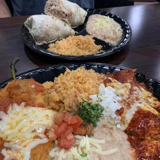 Chile Relleno Poblano Plate