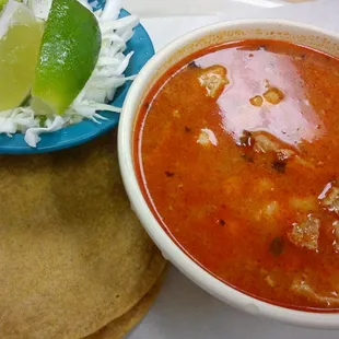 Pozole was good