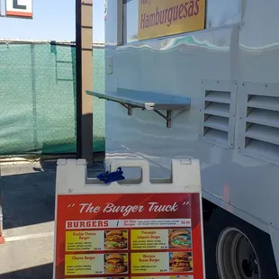 Order window and menu