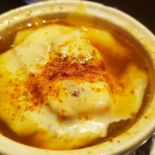French baked onion soup