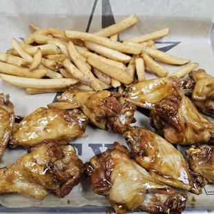 Teriyaki Wings! Damn good.