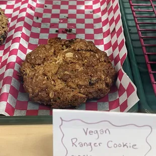 vegan ranger cookie