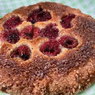 raspberry galette