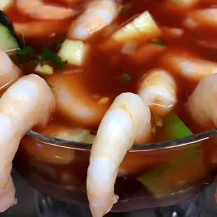 Our shrimp cocktail makes a great appetizer for the table or entree all for yourself!
