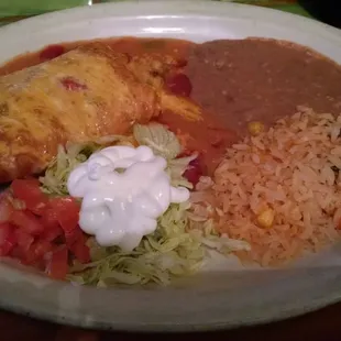 Chicken Chimichanga