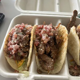 Tacos looked incredible I was hype until I took a bite