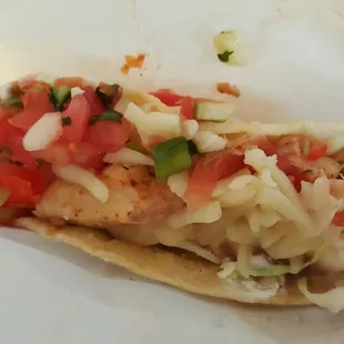 Famous fish taco