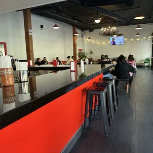 Inside
