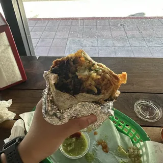 Mushroom Burrito