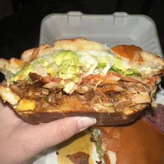 Al Pastor Torta (adobada)