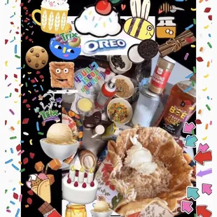 We bought taco shell bowls to take home to make our birthday party celebration "Ice Cream bowls"