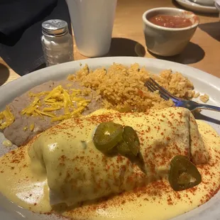 #4- Spicy Beef Burrito