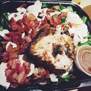 Grilled Salmon Salad