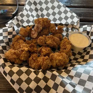 Gizzards made to order. Yum!