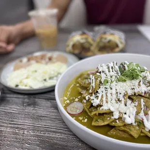 Chilaquiles verde