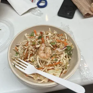 Ginger Bowl with Shrimp (spicy)