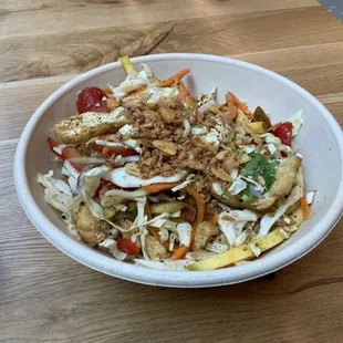 Roasted Pork Salad Bowl