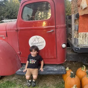 Cute Red Truck for Photos!