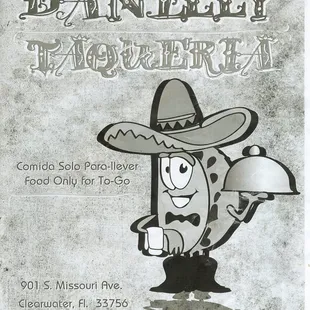 Menu Page 1