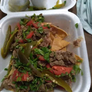 food, nachos