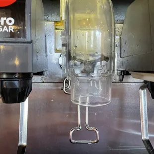 a close up of a blender