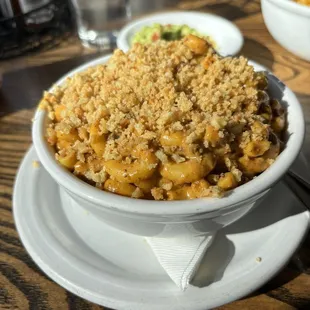 Shawn&apos;s Vegan Mac + impossible chorizo