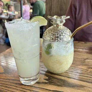 Bang bang margarita and Night Market cocktails