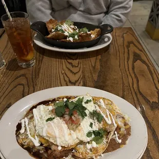 Huevos Rancheros, Stuffed Sopapillas